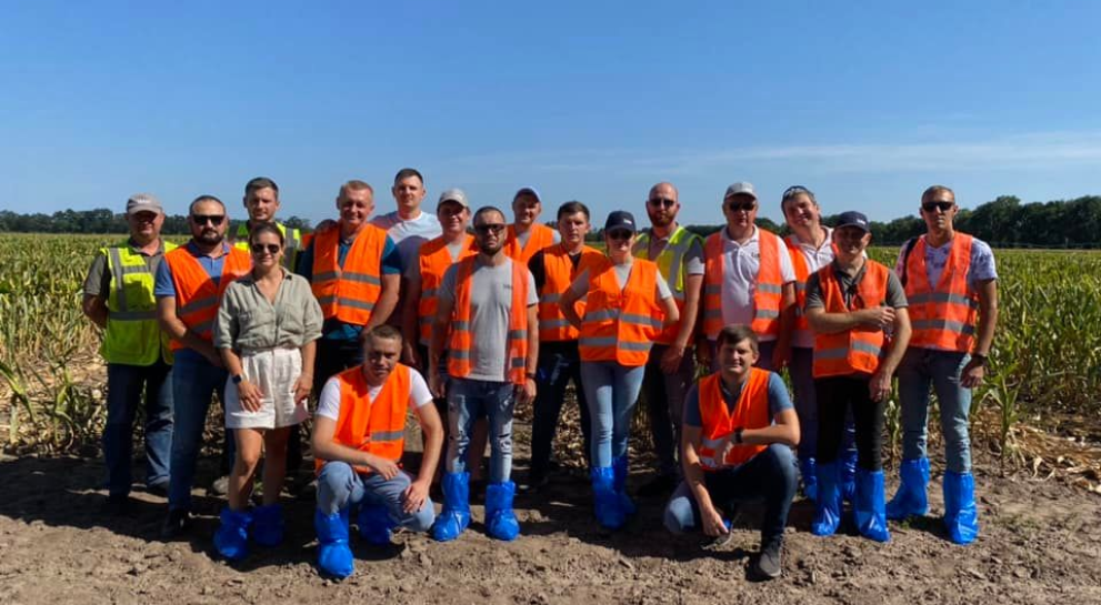 Регіональна команда Lidea відвідала власні ділянки гібридизацї та насіннєвий завод